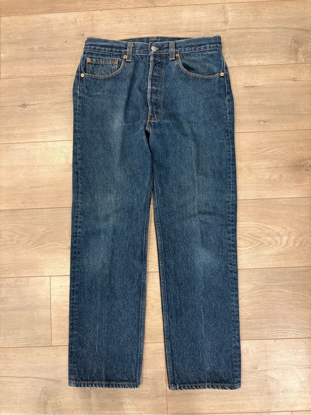 Vintage 80s Levi's 501-0000 Denim Medium Wash Jeans USA 34x32 (Actual 32x29)